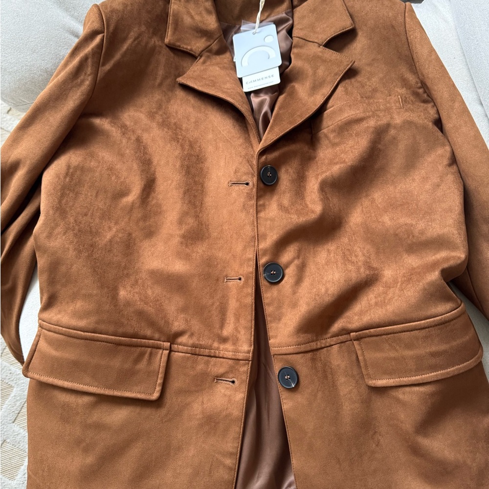 Suede blazer - Picture 5 of 5
